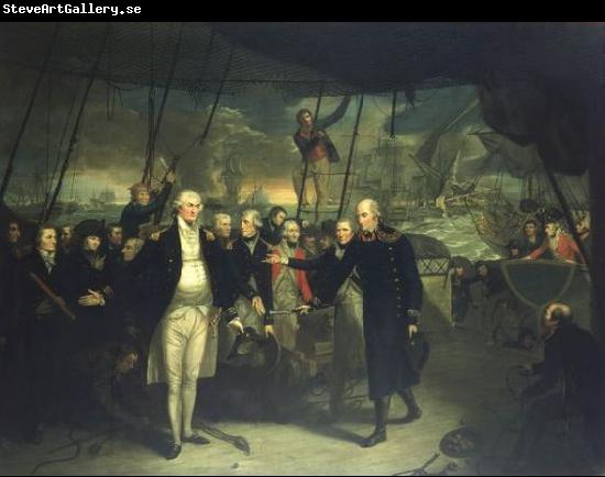 Daniel Orme Duncan Receiving the Surrender of de Winter at the Battle of Camperdown